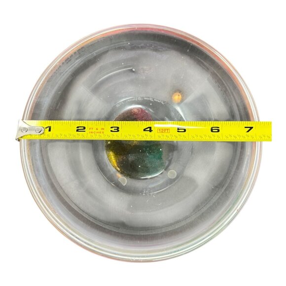 KOSTA BODA Bertil Vallien Face in Bottom Glass Bowl #59280 Signed - Picture 6 of 9